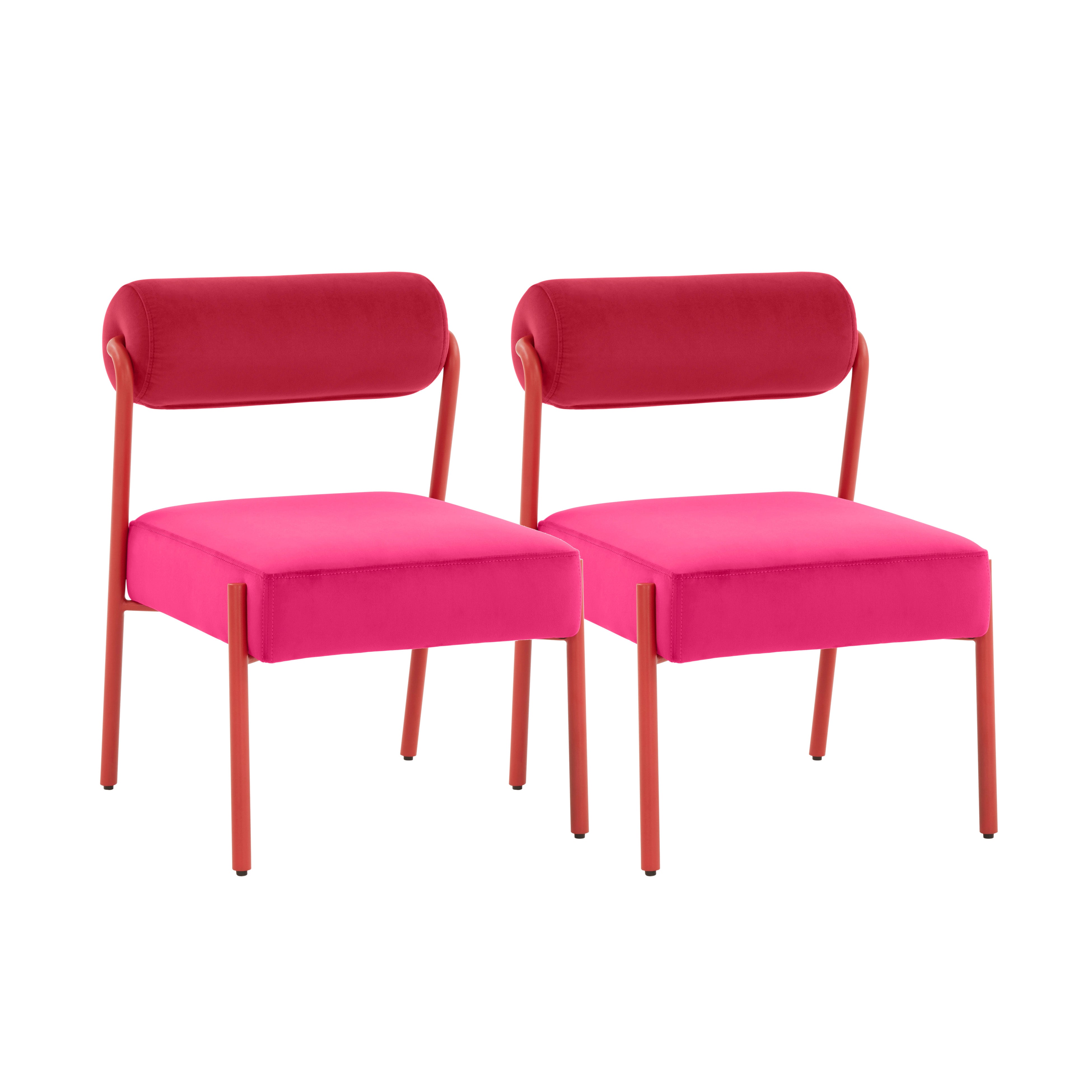 Jolene Velvet Dining Chair Set of 2 TOV Furniture