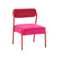 Jolene Performance Velvet Dining Chair - Set of 2 - Pink - Image 4