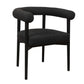 Spara Performance Boucle Dining Chair - Black - Image 3