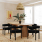 Spara Performance Boucle Dining Chair - Black - Image 2