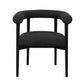 Spara Performance Boucle Dining Chair - Black - Image 3