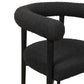 Spara Performance Boucle Dining Chair - Black - Image 4