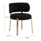 Margaret Dining Chair - Black - Image 6