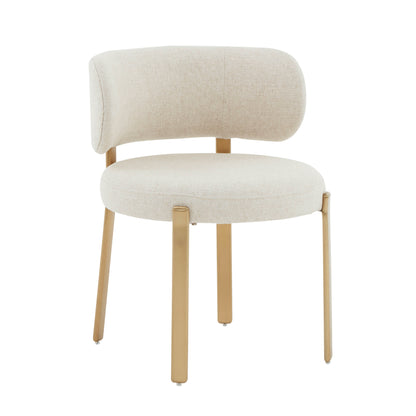Margaret Dining Chair - Off-White - Image 2