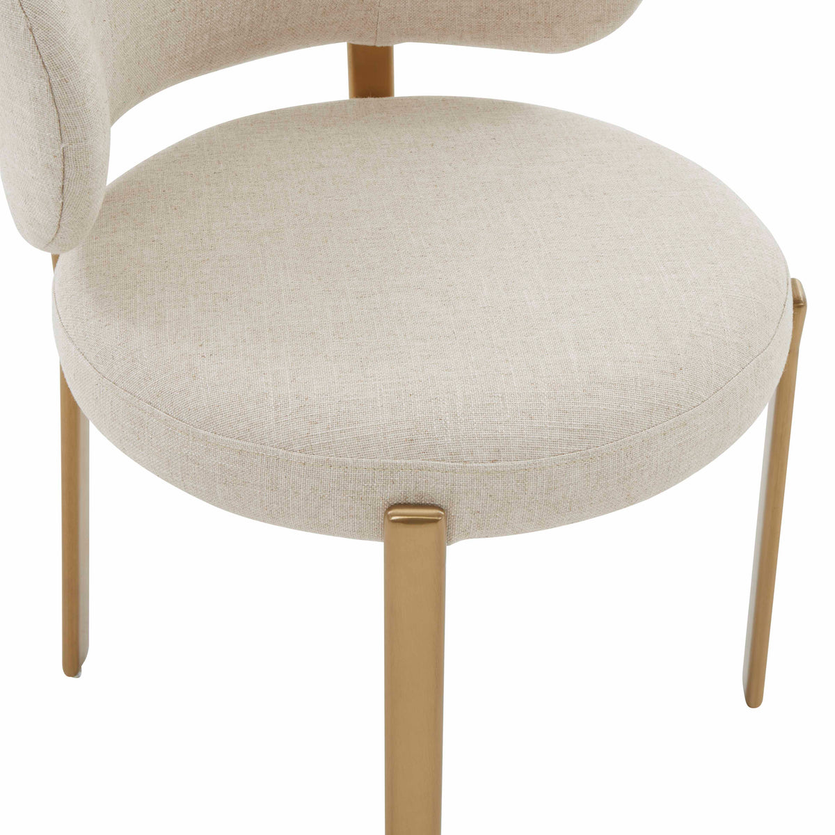 Margaret Dining Chair - Off-White - Image 6