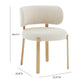 Margaret Dining Chair - Off-White - Image 5