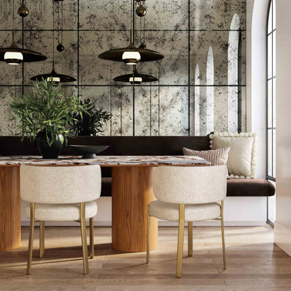 Margaret Dining Chair - Off-White - Image 1