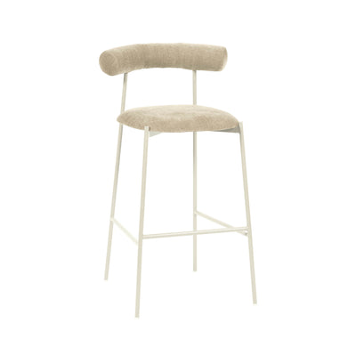 Liliana Performance Velvet Stool - Image 2