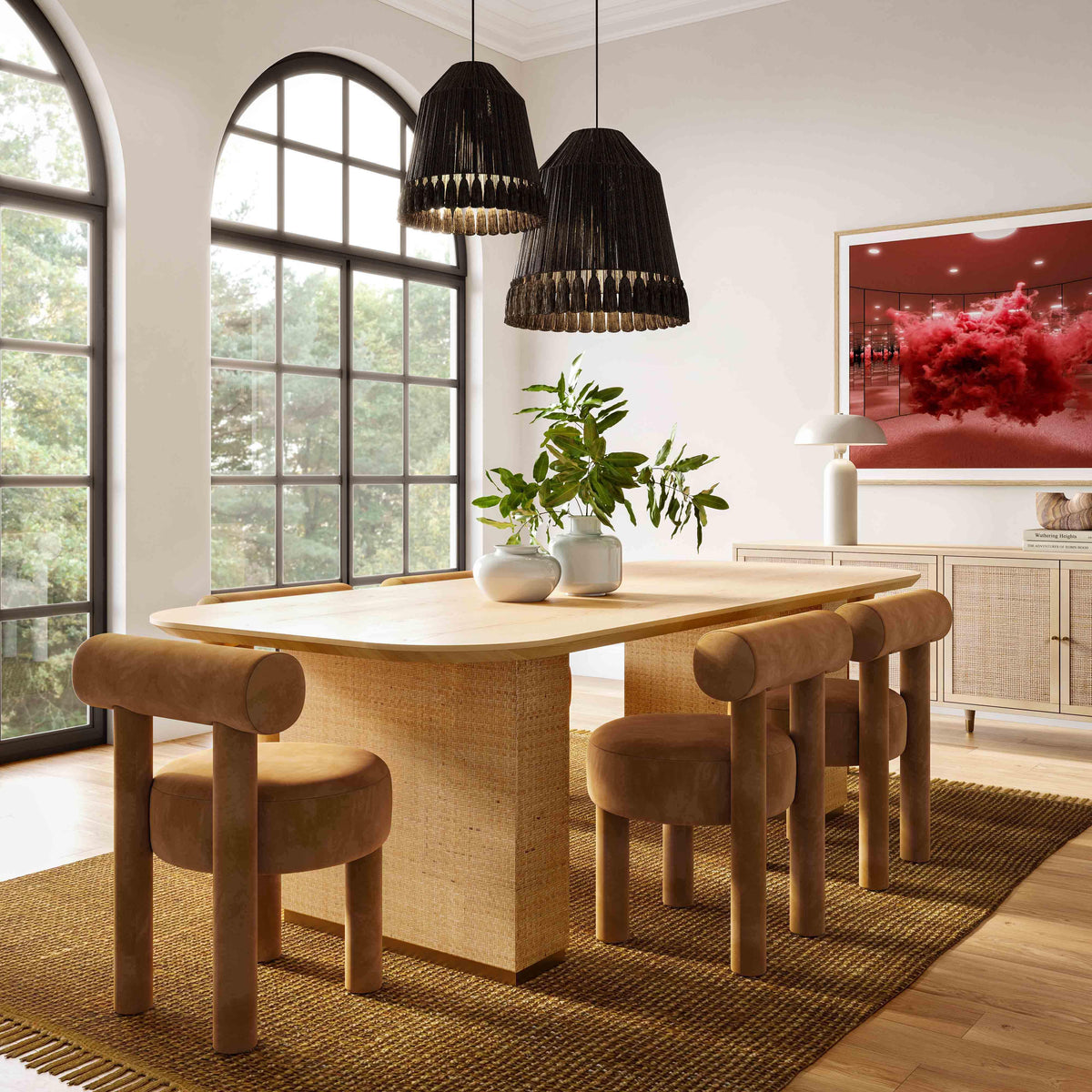 Carmel Dining Chair - Cognac - Image 1
