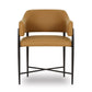 Sezanne Contract-Grade Vegan Leather Dining Chair - Tan - Image 3