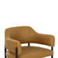 Sezanne Contract-Grade Vegan Leather Dining Chair - Tan - Image 5
