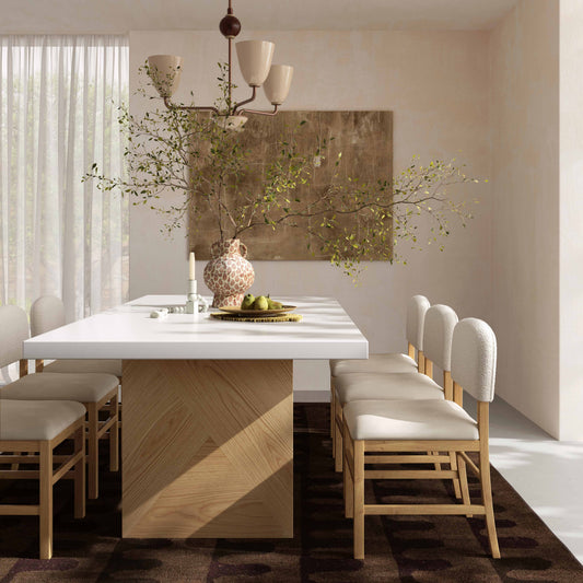 Calla Performance Velvet Dining Chair - Image 2