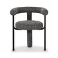 Synn Performance Boucle Dining Chair - Black - Image 4