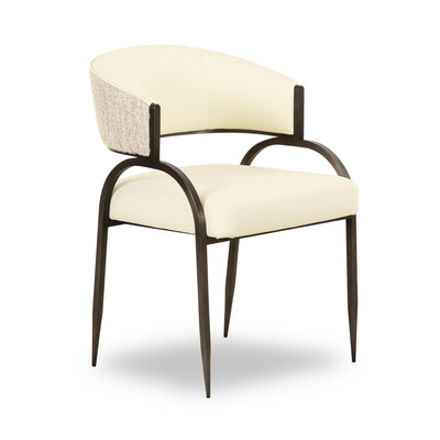 Tatum 2-Tone Performance Vegan Leather Dining Chair - Image 1