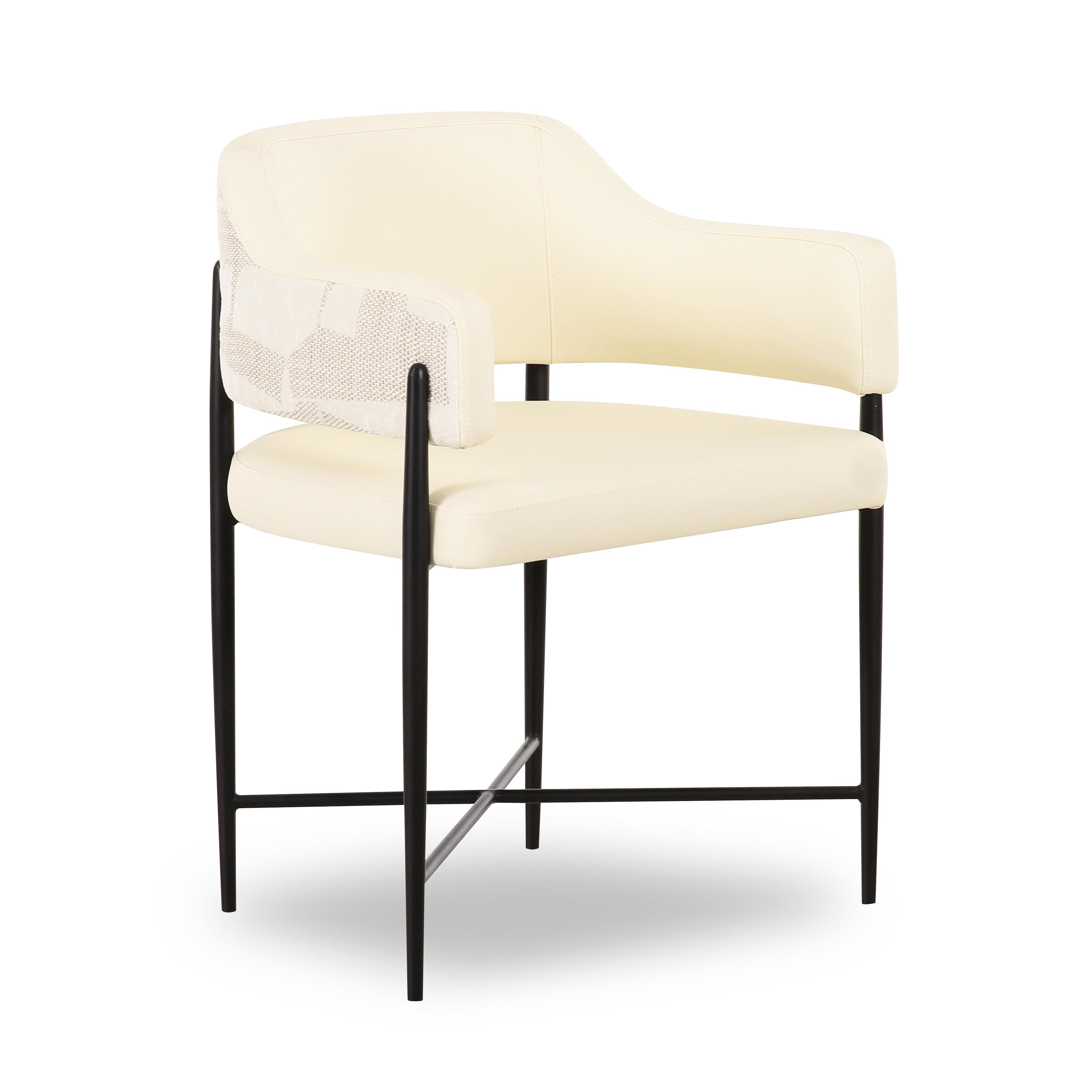 Sezanne Taupe Textured Performance Boucle Dining Chair | TOV Furniture