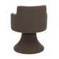 Jeffree Performance Boucle Swivel Dining Chair - Chocolate Brown - Image 3