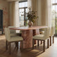 Gladyss 87" Burl Oval Dining Table - Honey - Image 2