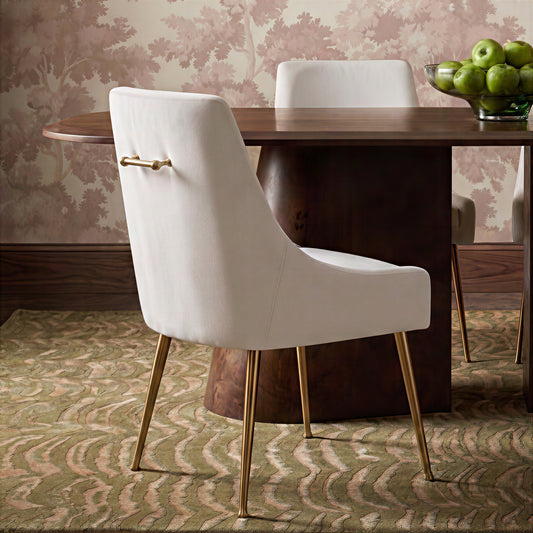 Beatrix Performance Velvet Dining Chair - Image 2