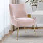 Beatrix Performance Velvet Dining Chair - Blush - Image 6