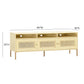 Sierra 65" Cane Media Console - Buttermilk - Image 8