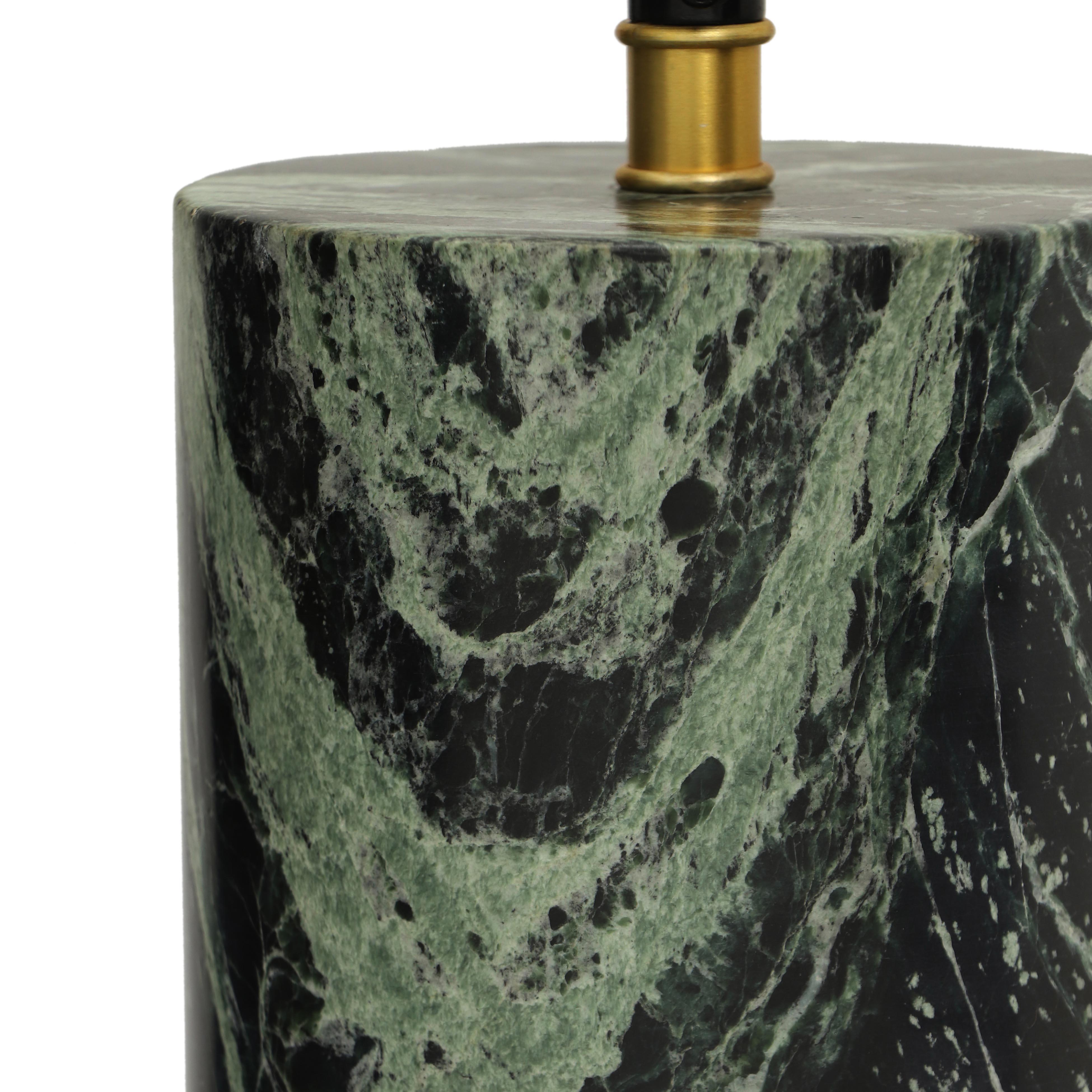 Mable Spider Green Marble Table Lamp - Thumbnail 5