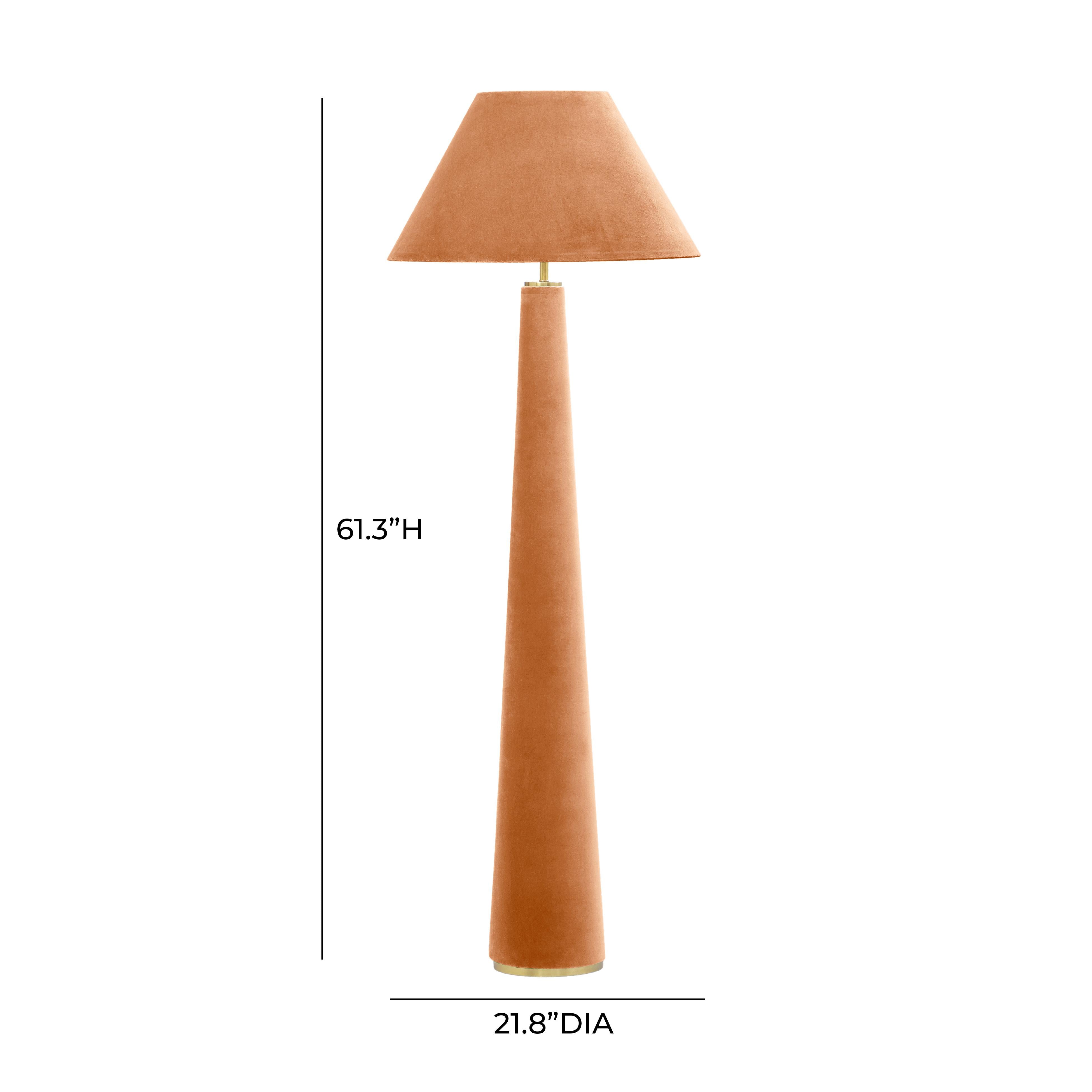 Graham Velvet Floor Lamp – TOV Furniture