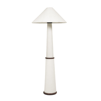 Faith White Boucle Floor Lamp - Default Title - Image 2