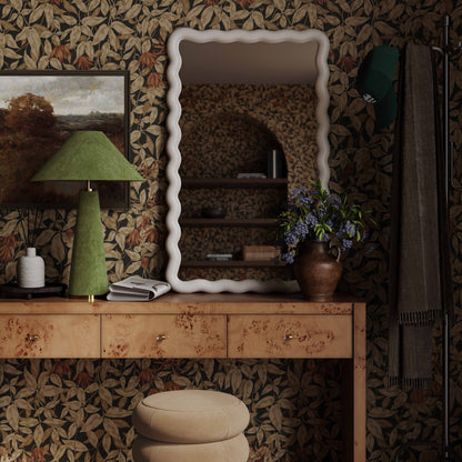 Graham Velvet Table Lamp - Moss Green - Image 1