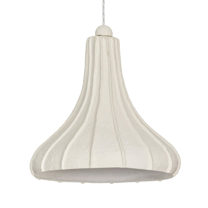 Looma Cotton Mache Pendant Lamp - Default Title - Image 2