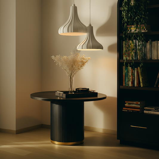 Looma Cotton Mache Pendant Lamp - Image 2