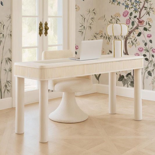 Looma Cotton Mache Table Lamp - Image 2