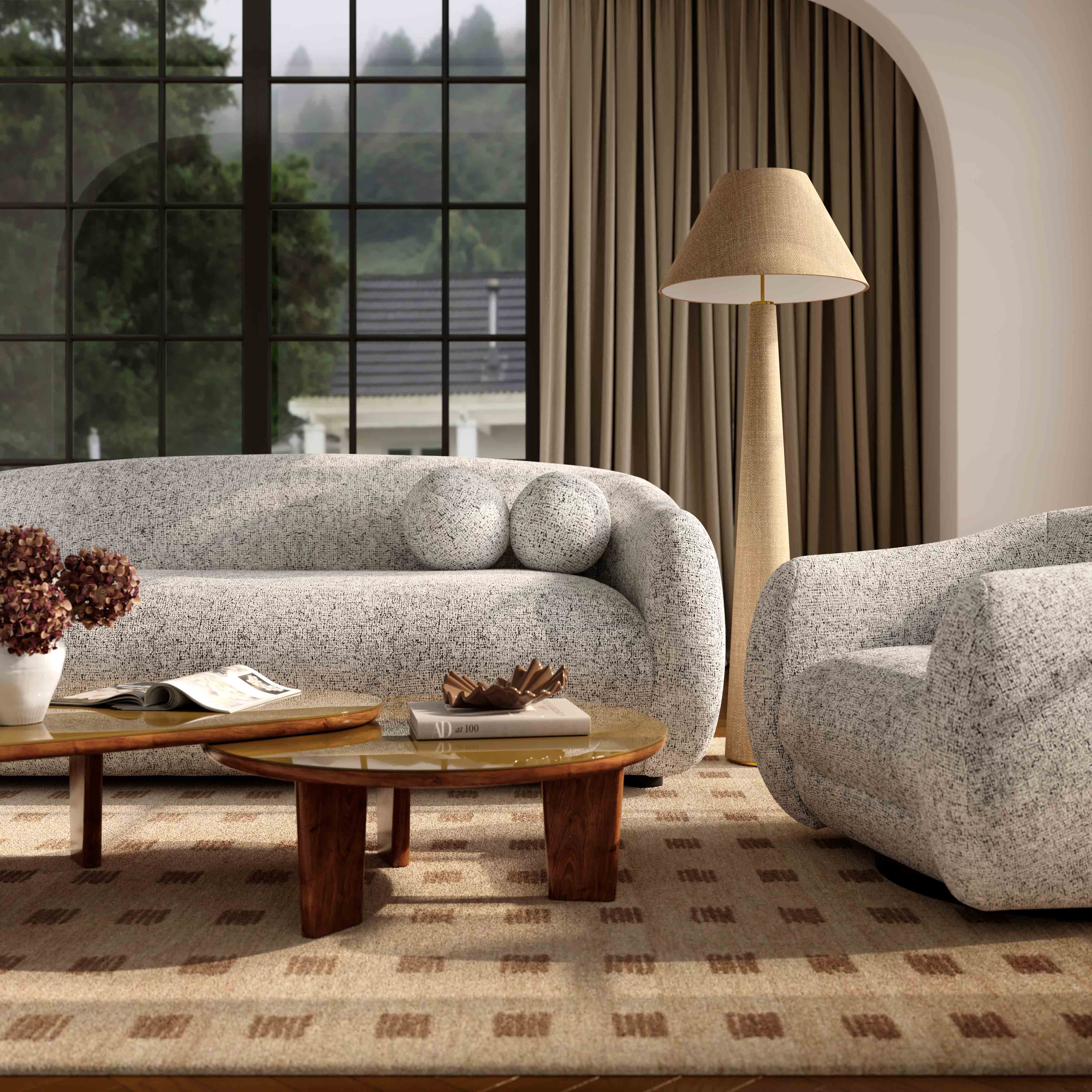 TOV Furniture Graham Floor Lamp - Thumbnail 3