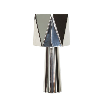 Polished Nickel Table Lamp - Default Title - Image 2