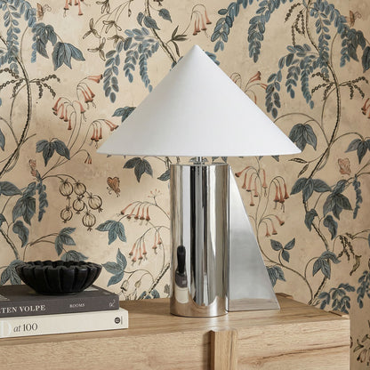 Geo Angled Chrome Table Lamp - Default Title - Image 1