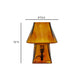 Luca Glass Mini Table Lamp - Amber - Image 6