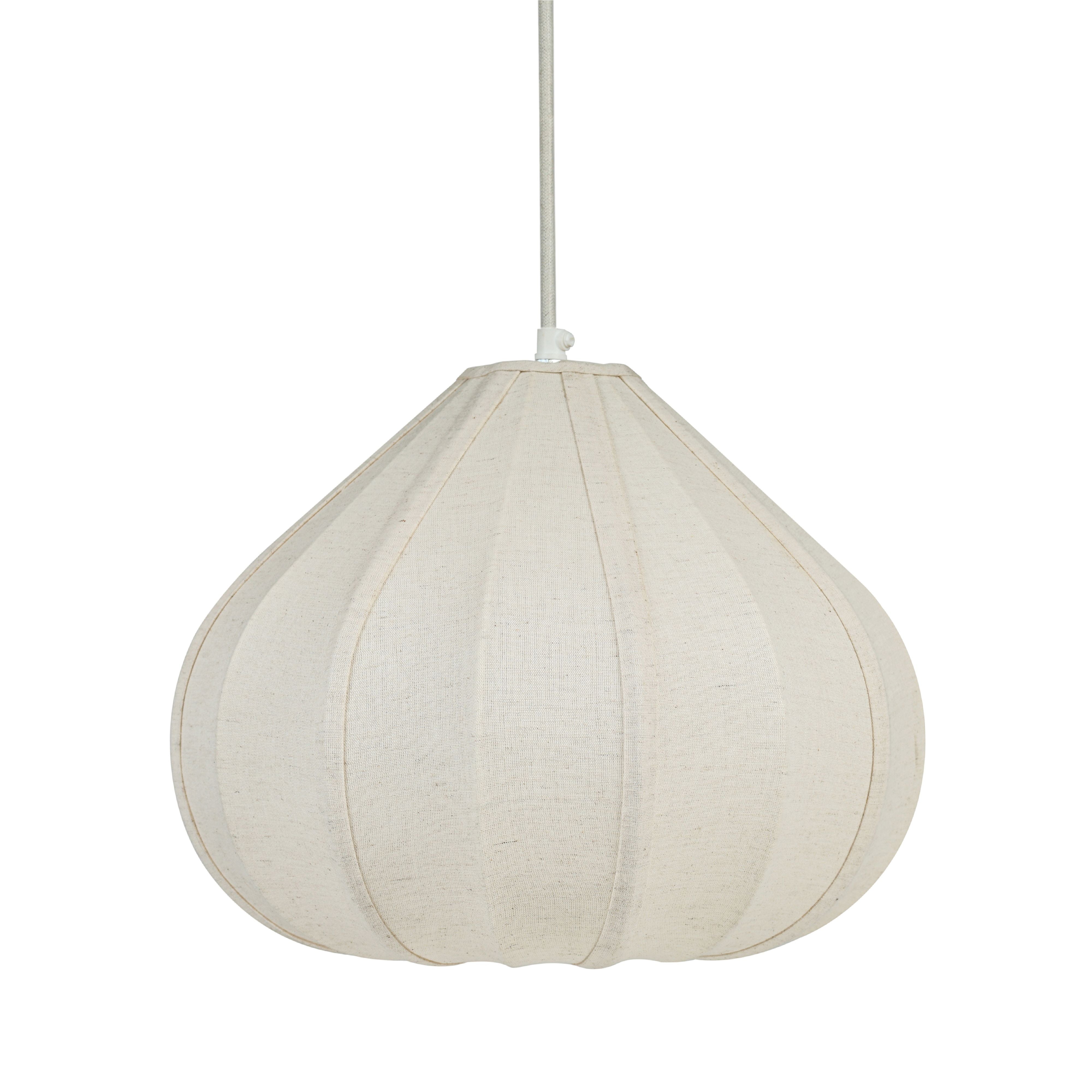 Zubeda Cotton Teardrop Pendant Lamp | TOV Furniture