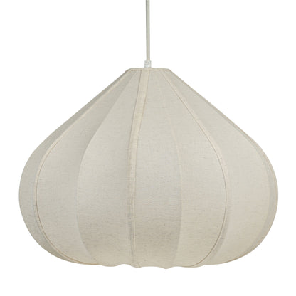 Zubeda Cotton Teardrop Pendant Lamp - Large - Image 1