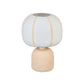 Margate Cotton Mache Table Lamp - Peach - Image 4
