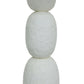 Pebble Cream Papier Mache Floor Lamp - Image 3