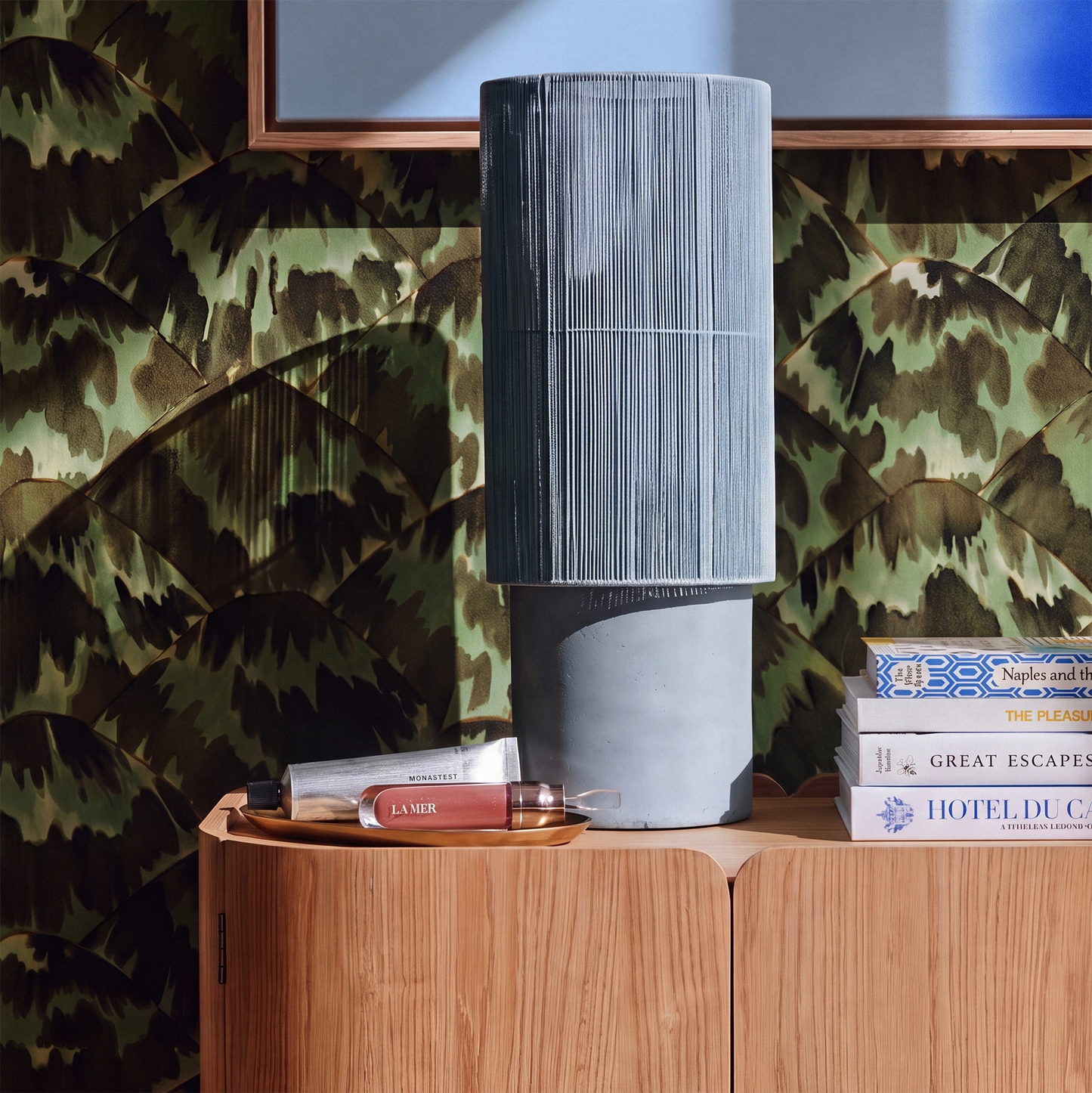Mondada Concrete Table Lamp - Aqua - Image 2