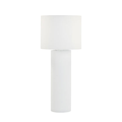 Cleopatra Cream Linen Floor Lamp - Default Title - Image 2