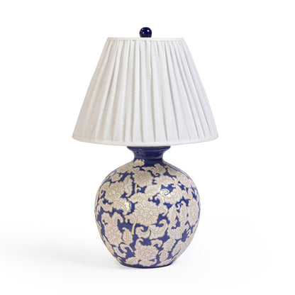 Diana Blue & White Table Lamp - Default Title - Image 2