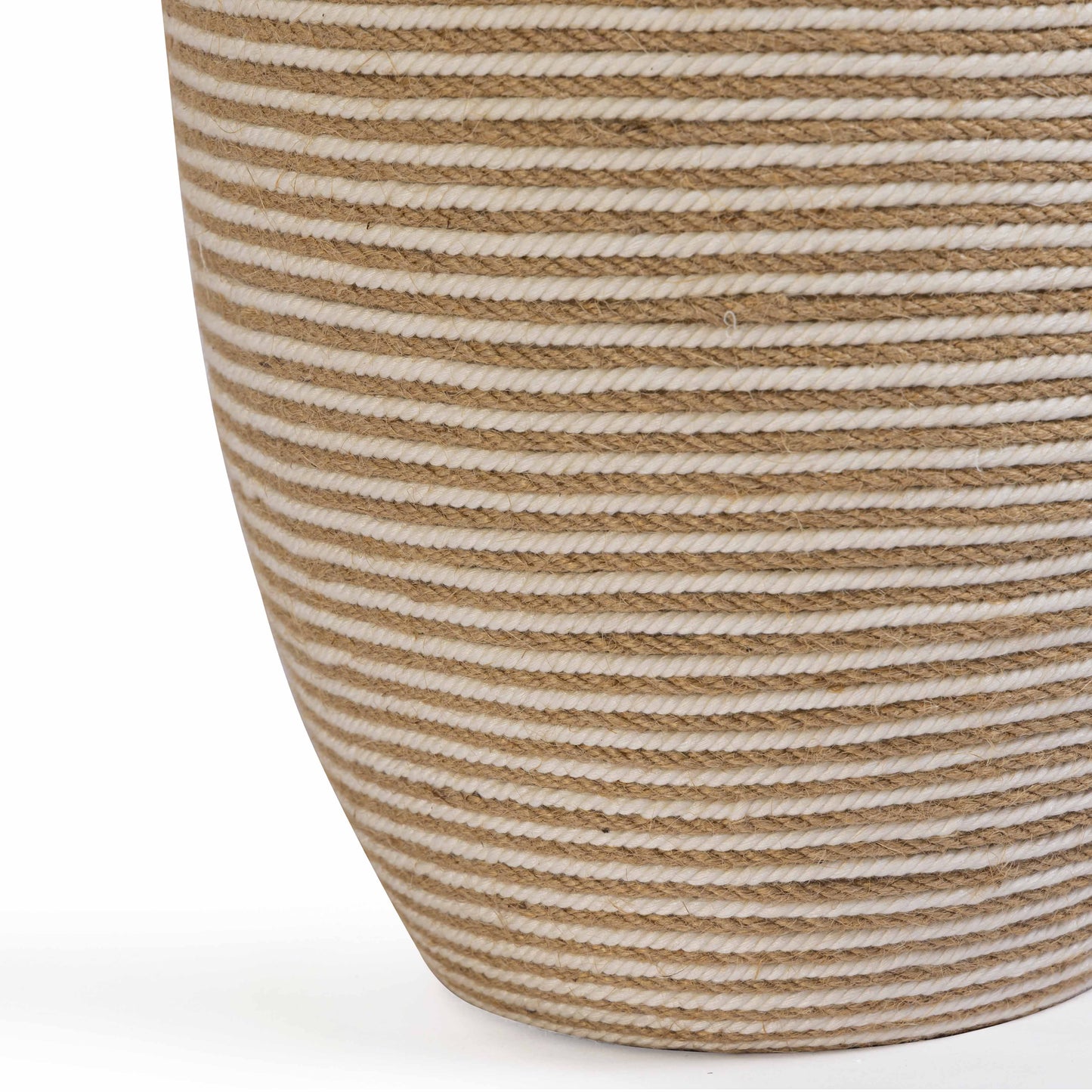 Tanga Natural Jute and Cotton Table Lamp - Image 4