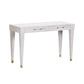 Brandyss 48" Burl 2-Drawer Work Desk - White - Image 2