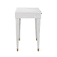 Brandyss 48" Burl 2-Drawer Work Desk - White - Image 5