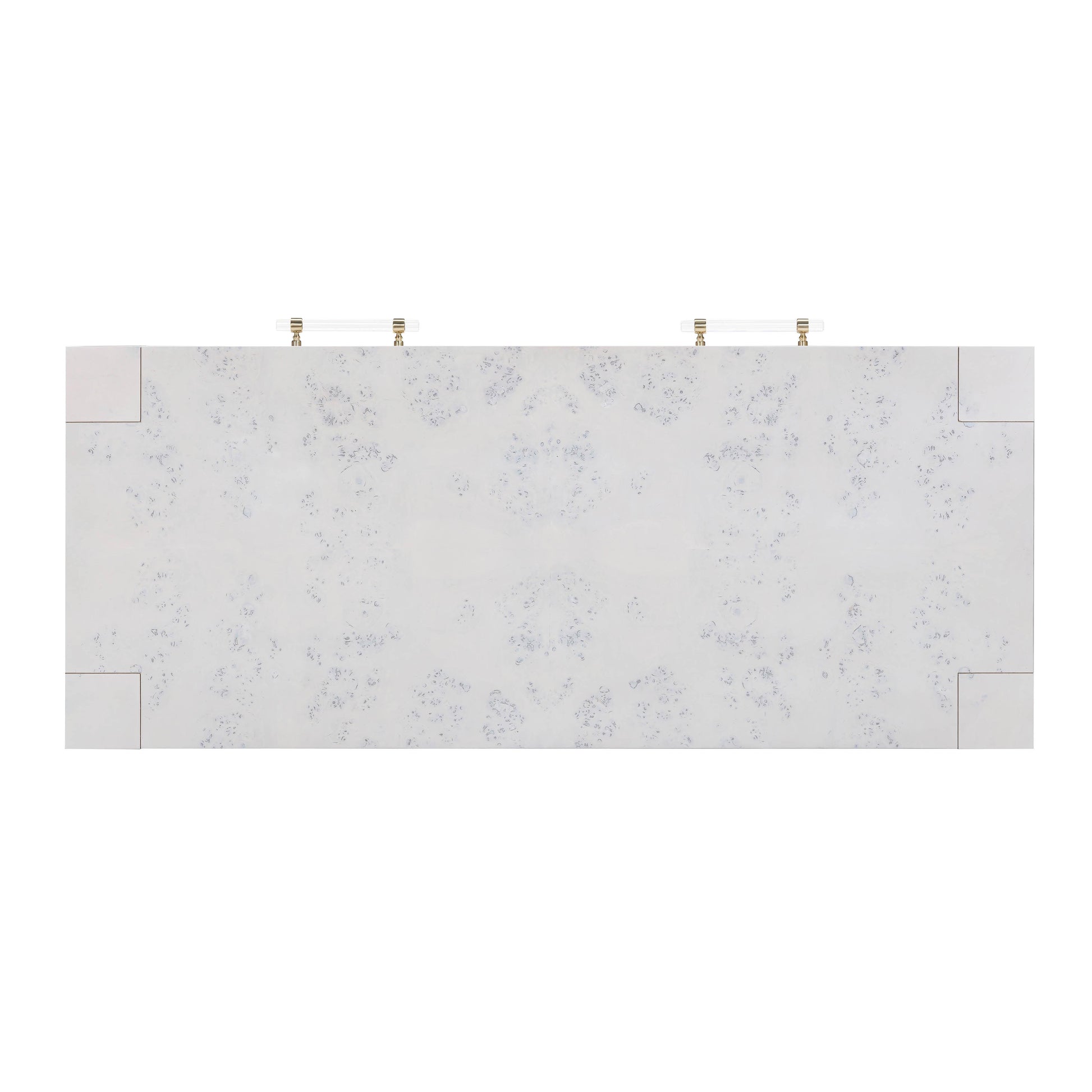 Brandyss 48" Burl 2-Drawer Work Desk - White - Image 7