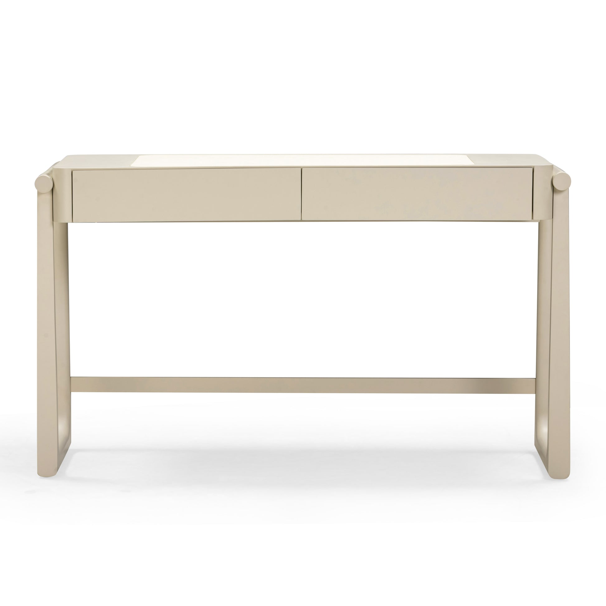 Alfalfa 52" 2-Drawer Desk - Taupe - Image 1
