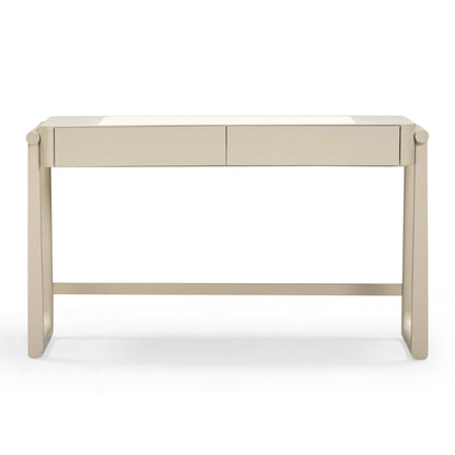 Alfalfa 52" 2-Drawer Desk - Taupe - Image 1