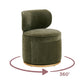 Amaya Swivel Desk Chair - Green - Image 7
