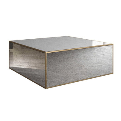 Lana Mirrored Coffee Table by Inspire Me! Home Decor (43"-48") - Image 2